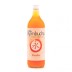 Botella de vidrio de Bio kombucha Rooibos de 1 litro