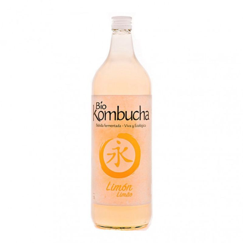 Botella de Bio Kombucha de Limón de 1 litro