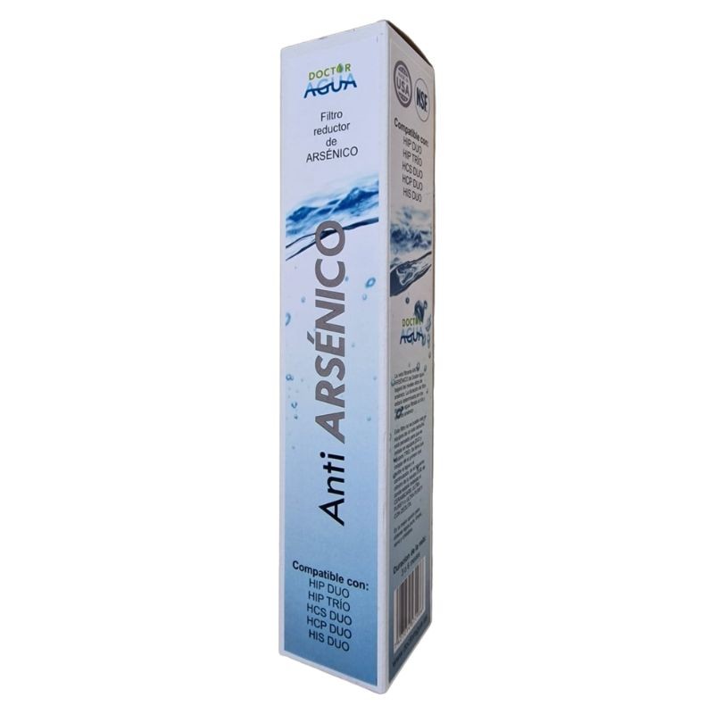 Anti Arsénico Doctor Agua reemplazo para filtros de agua doble