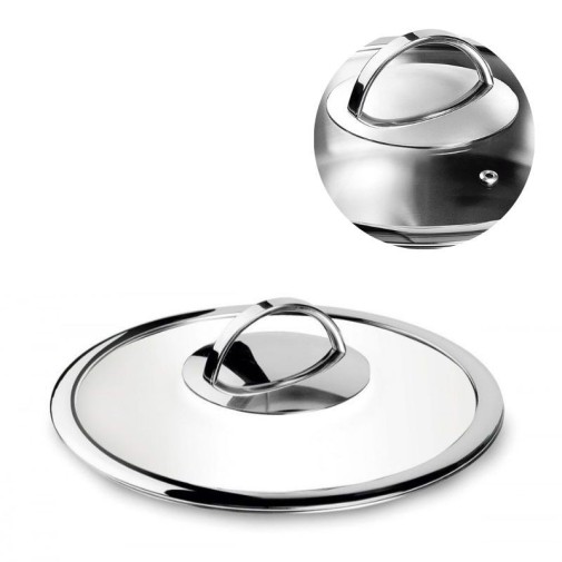 Tapa de vidrio Belly Lacor con válvula para el vapor