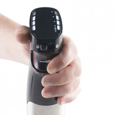 Indicador led y opciones de funcionamiento de la Batidora de mano Premium Lacor
