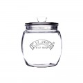Tarro almacenaje vidrio con tapa Push Top de 0,85 litros de kilner