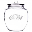 Tarro de vidrio Push Top con tapa de 4 litros de la casa Kilner
