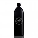 Botella de agua 1 litro con el símbolo OM grabado Miron Violet Glass