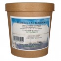 Flor de sal de la bahía de Cádiz con la tapadera puesta