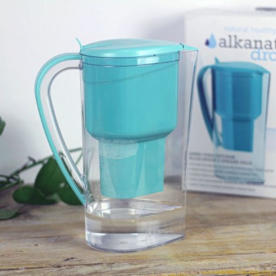 Jarra Alkanatur Drops con la cajita al fondo