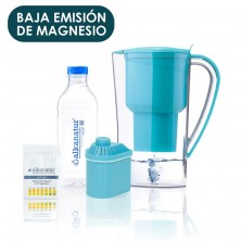 Jarra Alkanatur Drops Baja Emisión Magnesio con filtro de baja emisión de magnesio y sus accesorios