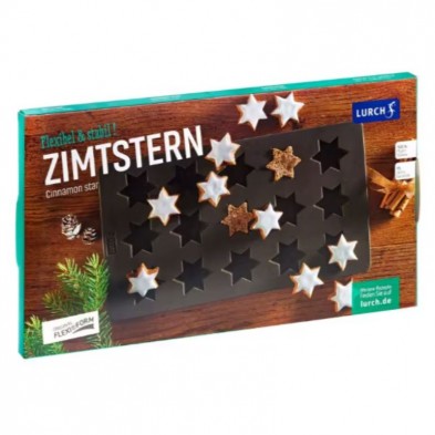 Packaging de cartón informativo para el Molde de galletas Estrellas Lurch