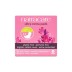 Packaging de cartón reciclado de color rosa con tinta vegetal de las compresas ultra extra regular con alas Natracare