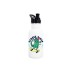 Botella de acero inoxidable Dinosaurio en patinete amarillo con fondo blanco 500 ml Biodora