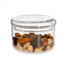 Tupper con tapa de vidrio de borosilicato de trendglas jena con capacidad de 180 ml