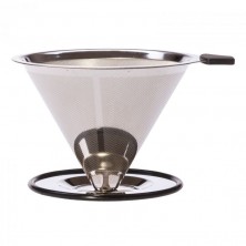 Filtro de café de acero inoxidable POUR OVER Trendglas Jena