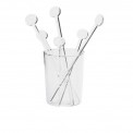 Pack 6 Varillas agitadoras 14 cm de vidrio de borosilicato Trendglas Jena
