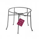 Soporte redondo para dispensador de bebidas Kilner de metal color negro