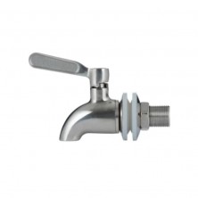 Grifo de Acero Inoxidable con juntas de silicona para reemplazar en los Dispensadores 5L y 8L Kilner