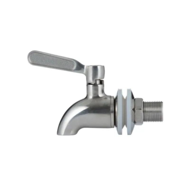 Grifo de Acero Inoxidable con juntas de silicona para reemplazar en los Dispensadores 5L y 8L Kilner