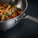 CULINARY FIVEPLY Wok de acero detalle de la unión del mango