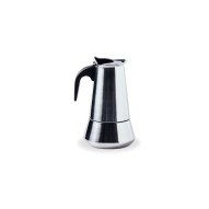 Cafetera express MILAN Lacor con mango de baquelita de 4 tazas