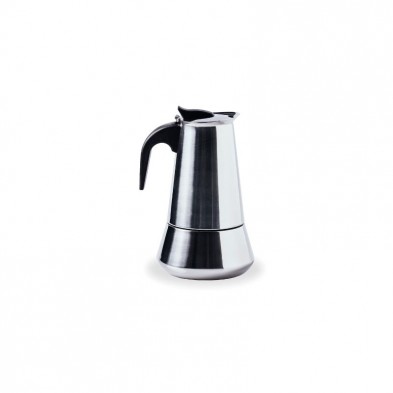 Cafetera express MILAN Lacor con mango de baquelita de 4 tazas