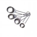 Set 4 cucharas medidoras Mason Cash de acero inoxidable para la cocina