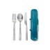 Juego de cubiertos Prep and Go Oxo fuera del estuche