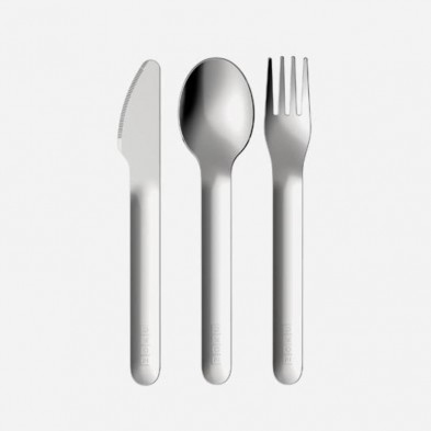 Cada Set cubiertos infantiles Zoku incluye: cuchara, cuchillo y tenedor