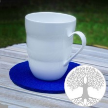 Taza Porcelana Shinno Árbol Vida Nature's Design