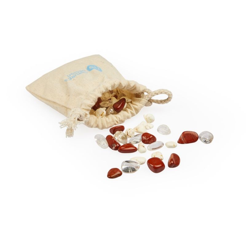 Bolsita de algodón con la Mezcla piedras preciosas ACTIVACIÓN 50g Nature's Design