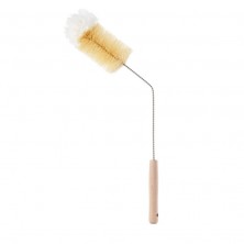 Cepillo de cerdas naturales para la limpieza de la Jarra Universe 10L Nature's Design con mango de madera