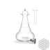 Jarra Beauty 5L Flor Vida Platino con grifo Nature's Design con depósito de vidrio para incluir tus gemas