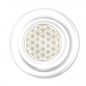 Fondo de la jarra alladin con la Flor Vida Oro Nature's Design