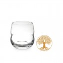 Vaso Mythos Árbol de la Vida de oro de 14 quilates de Nature's Design