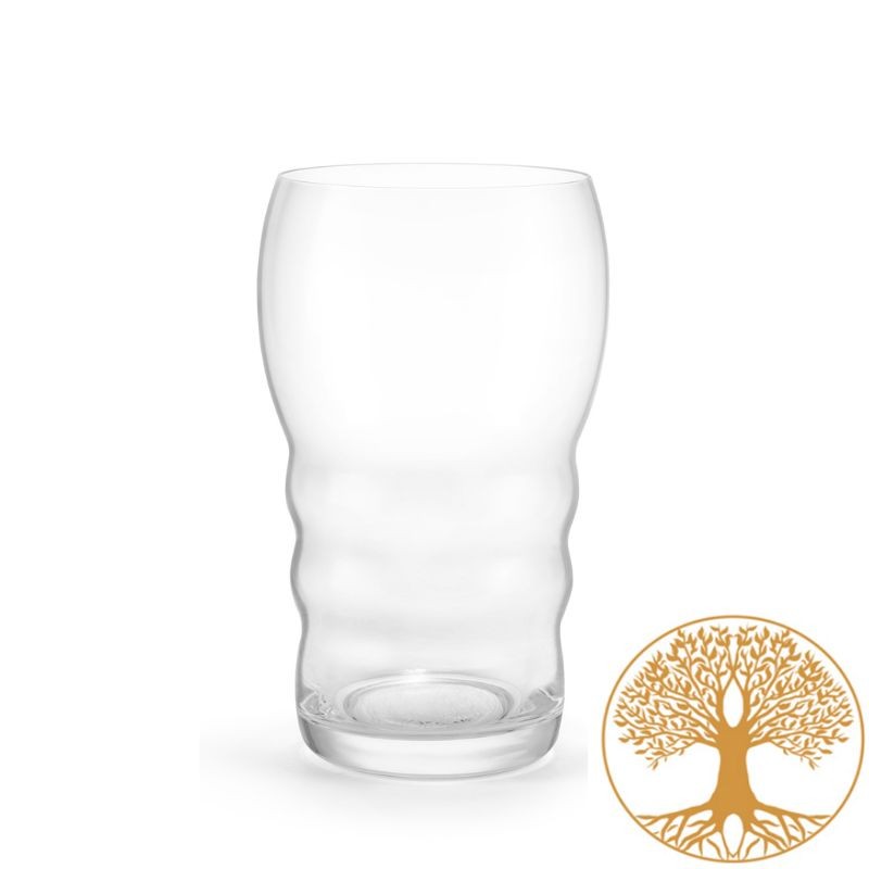 Vaso Galileo Árbol de la Vida en oro de 24 quilates Nature's Design