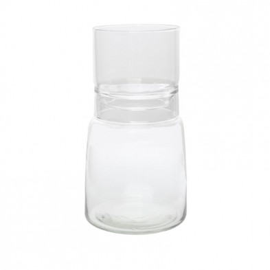 Jarrón de borosilicato autorriego básico