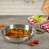 Cuerpo de la sartén ALLROUND Kuhn Rikon con alimentos
