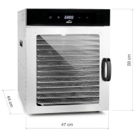 Deshidratador de alimentos Dry Lacor medidas