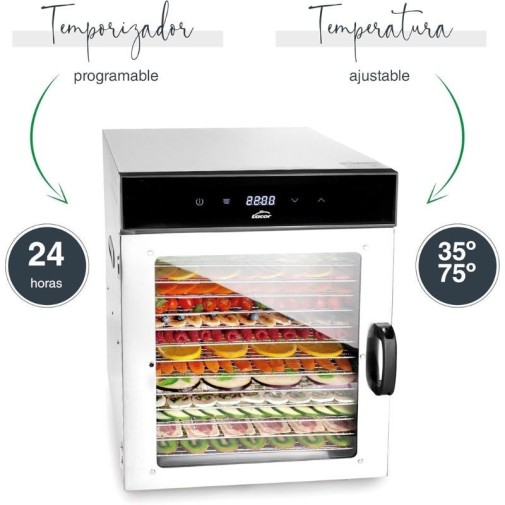 Deshidratador de alimentos Dry Lacor programaciones