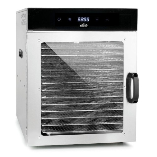 Deshidratador de alimentos Dry Lacor con la puerta de vidrio templado cerrada