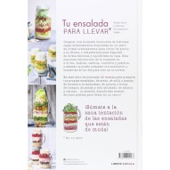 Contraportada del libro TU ENSALADA PARA LLEVAR EN UN TARRO Bérengère Abraham