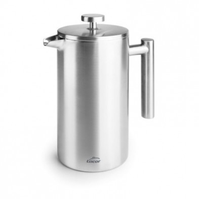 Cafetera Francesa Inox Lacor de 1 litro de capacidad Cafetera Francesa Inox Lacor de 1 litro de capacidad