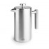 Cafetera Francesa Inox Lacor de 1 litro de capacidad Cafetera Francesa Inox Lacor de 1 litro de capacidad