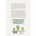 Contraportada del libro Portada nueva del libro Libérate de Tóxicos Dr. Nicolás Olea
