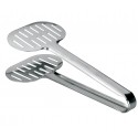 Pinza hamburguesa Lacor de acero inoxidable 18/10