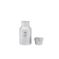 Botella de titanio Sport 400 ml Keith con el tapón desenroscado