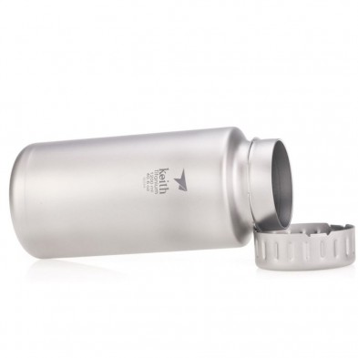 Botella de titanio Sport grande 1200 ml Keith sin tapa en horizontal