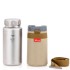 Botella de titanio Sport grande 1200 ml Keith con la funda acolchada y su cinta al lado