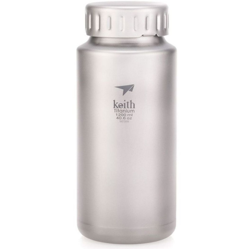 Botella de titanio Sport grande 1200 ml Keith