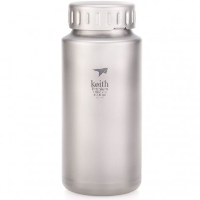 Botella de titanio Sport grande 1200 ml Keith