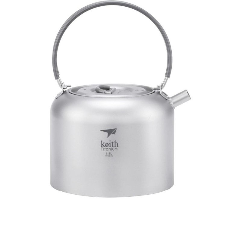 Hervidor de titanio 1500 ml Keith