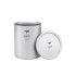 Taza de titanio doble pared y tapa 450 ml Keith con la tapa quitada